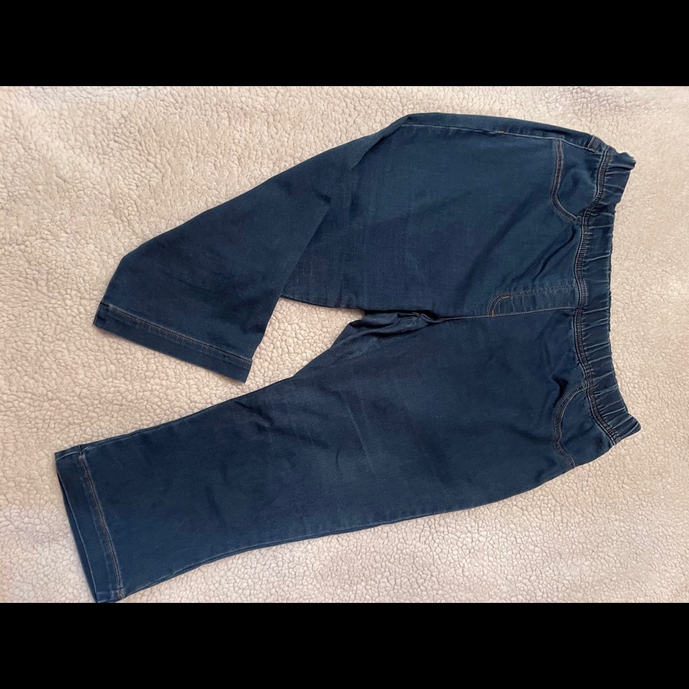 Denim capris